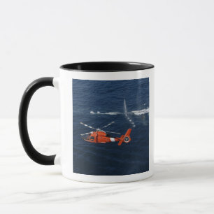 A helicopter crew trains mug