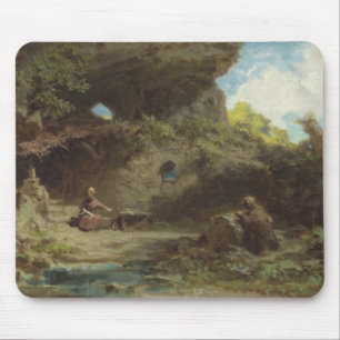 A Hermit in the Mountains Mouse Pad