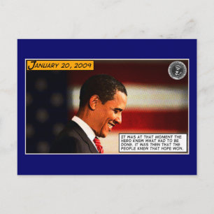 a hero was born postcard
