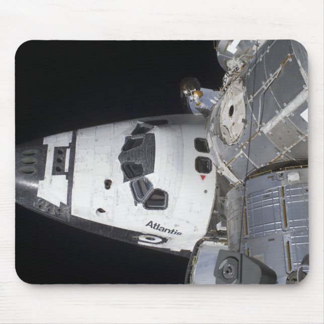 A high-angle view of the crew cabin mouse pad (Front)