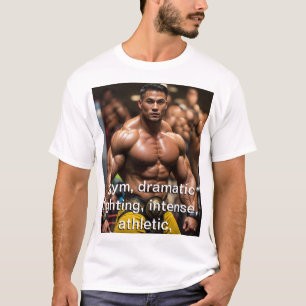 a high quality professional photo of a muscular bo T-Shirt