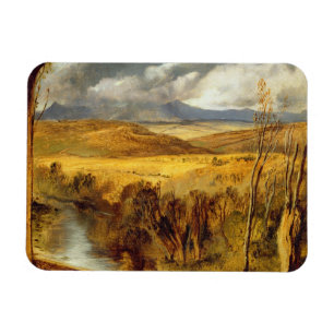 A Highland Landscape, c.1825-35 (oil on board) Magnet