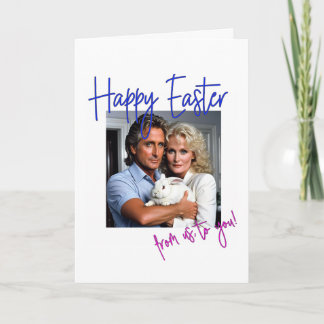 A hilarious Easter card for fans of 80s movies