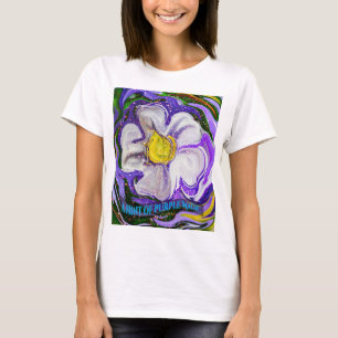 A hint of purple Magic - Flower power T-Shirt