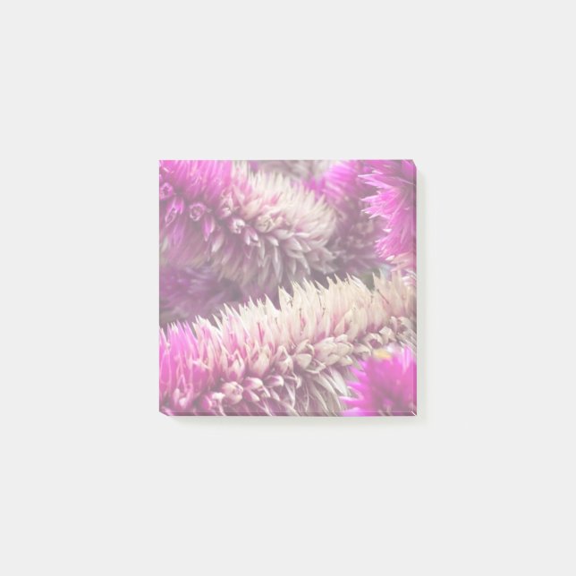 A Hint of Z "Floral Purple" post it notes (Front)