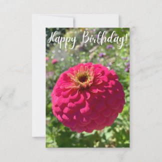 A Hint of Z "Happy Birthday" card
