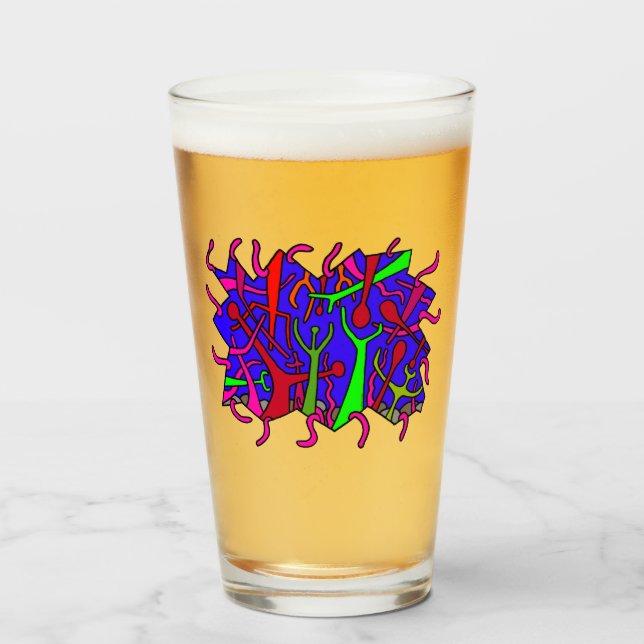 A HOLE IN MY GLASS. GLASS (Front Filled)