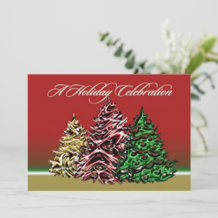 A Holiday Celebration Invitation Card