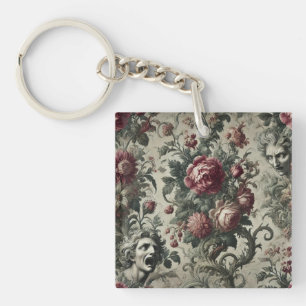 🌹 A Hollow Inheritance – Gothic Victorian Key Ring