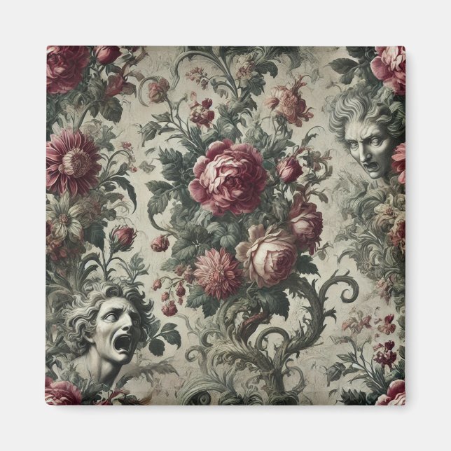 🌹 A Hollow Inheritance – Gothic Victorian Magnet (Front)