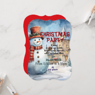 A Holly Jolly Christmas Party Awaits Invitation