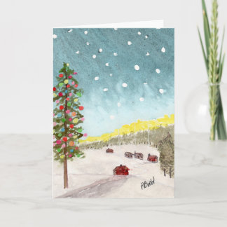 A Hopeful Christmas Thank You Card
