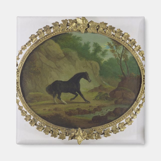 A Horse Frightened by a Snake, 1792 (oil on canvas Magnet (Front)