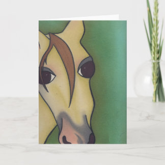 A Horse is a Horse Ofcourse  by Robyn Feeley Card
