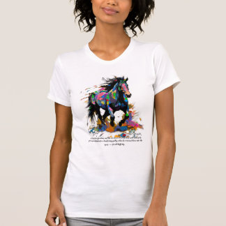 “A horse loves freedom! T-Shirt