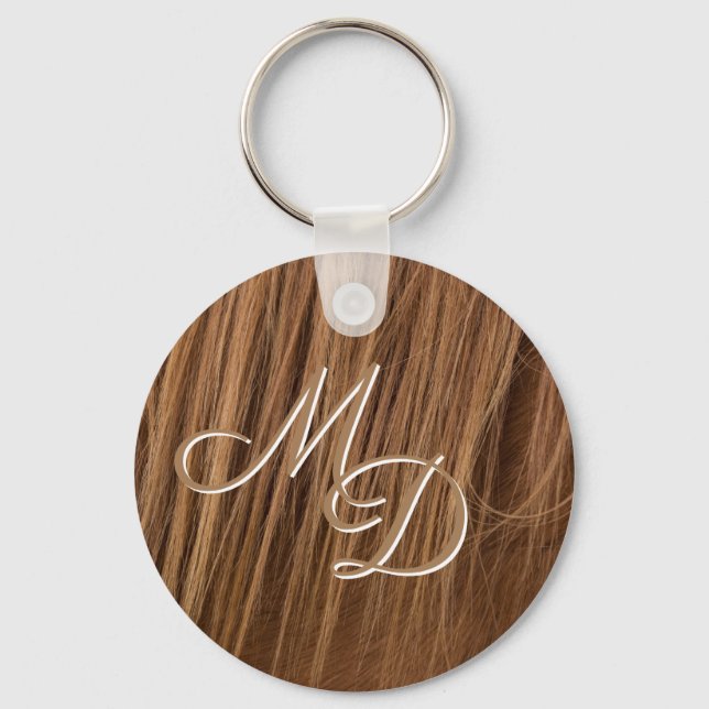 A Horse Mane Monogram Key chain (Front)