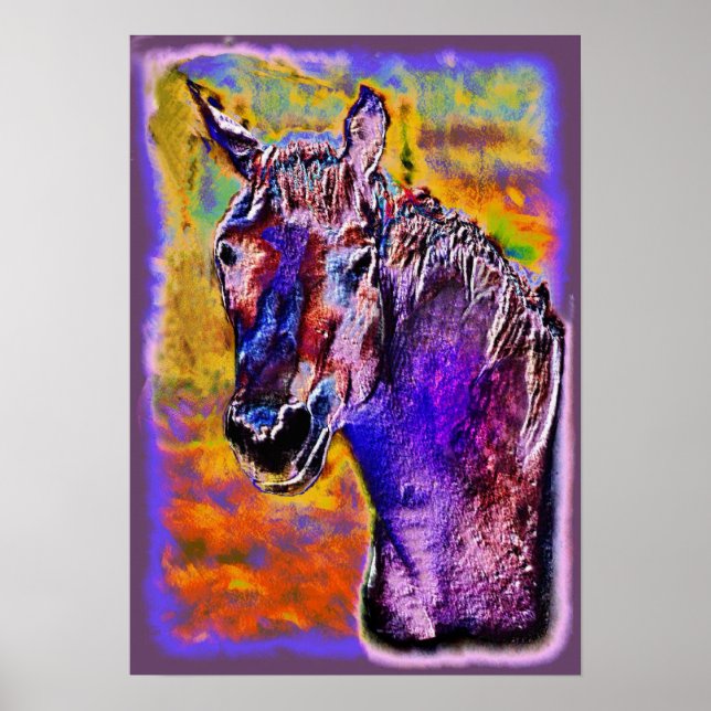 A Horse of Many Colors Poster (Front)