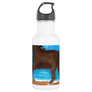 a Horse on the Beach 532 Ml Water Bottle