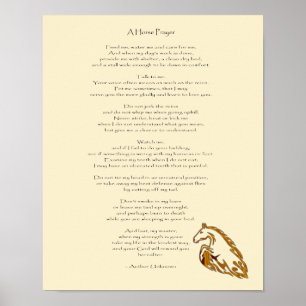 A Horse Prayer - Print