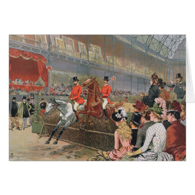 A Horse Race, 1886 (Front Horizontal)