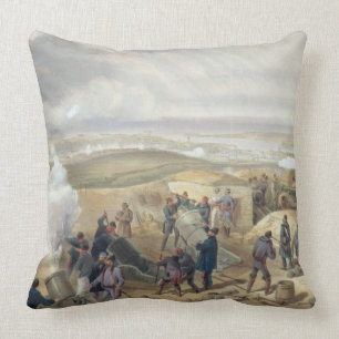 A Hot Day in the Batteries, plate from 'The Seat o Cushion