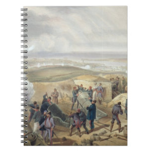 A Hot Day in the Batteries, plate from 'The Seat o Notebook