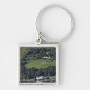 A House Along The Water Key Ring