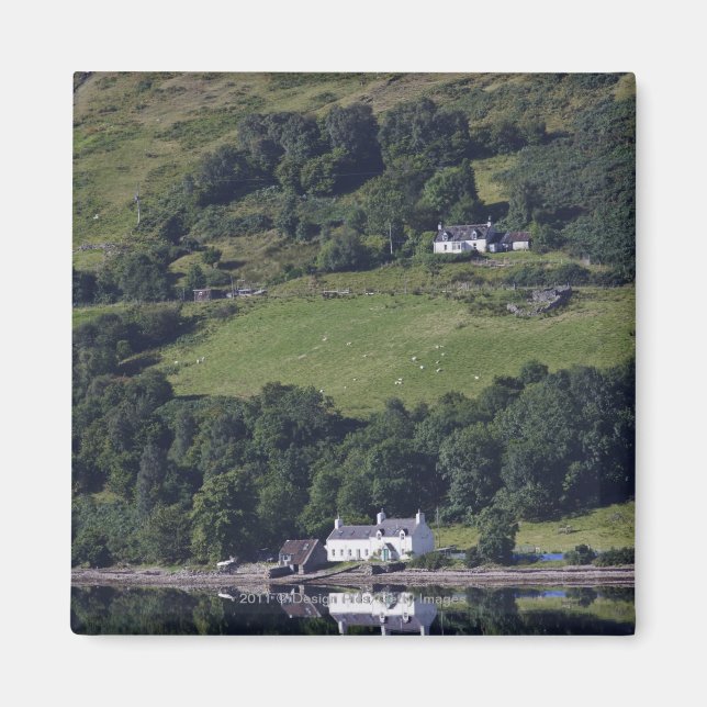 A House Along The Water Magnet (Front)