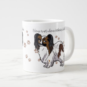 A house is not a home without a Papillon Mug