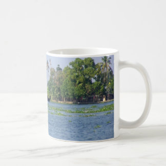 A Houseboat in backwaters in Kerala Coffee Mug