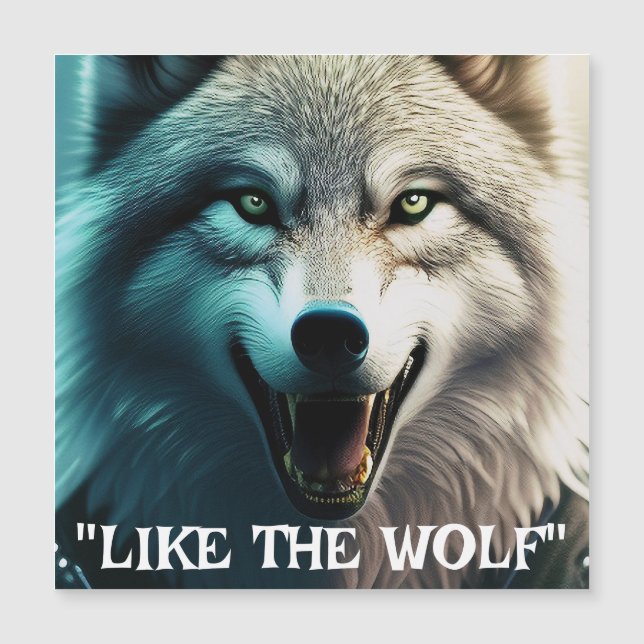 "A Howling Hunger: Like the Wolf?"   (Front)