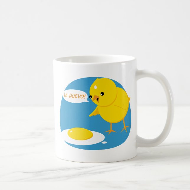 ¡A Huevo! Coffee Mug (Right)