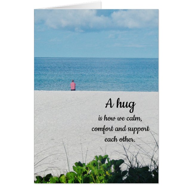 "A hug..................." (Front)