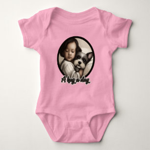 A Hug a Day Baby Bodysuit