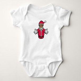 A hug from Santa Claus Baby Bodysuit