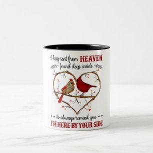 A Hug Sent From Heaven/Bereavement   Two-Tone Coffee Mug