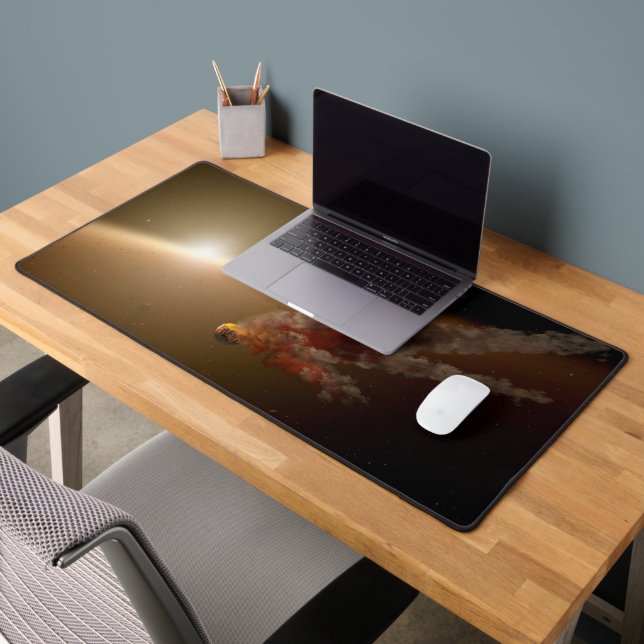 A Huge Eruption Around Star Ngc 2547-Id8. Desk Mat (Office 2)