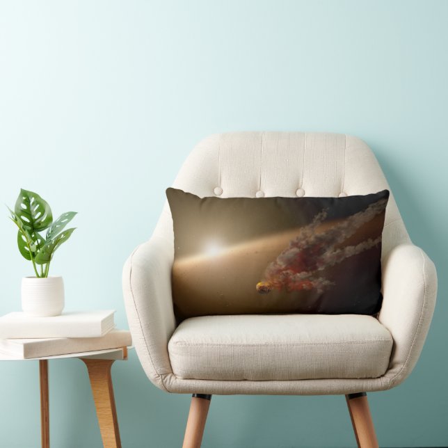 A Huge Eruption Around Star Ngc 2547-Id8. Lumbar Cushion (Chair)