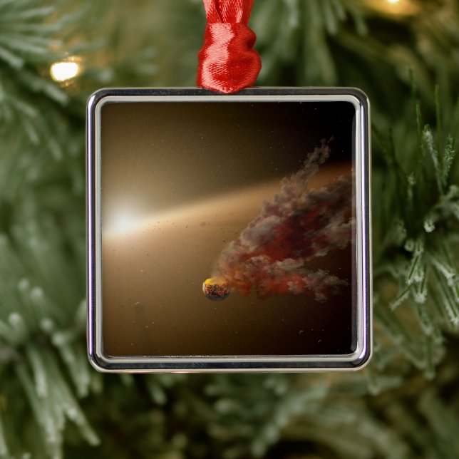 A Huge Eruption Around Star Ngc 2547-Id8. Metal Ornament (Tree)