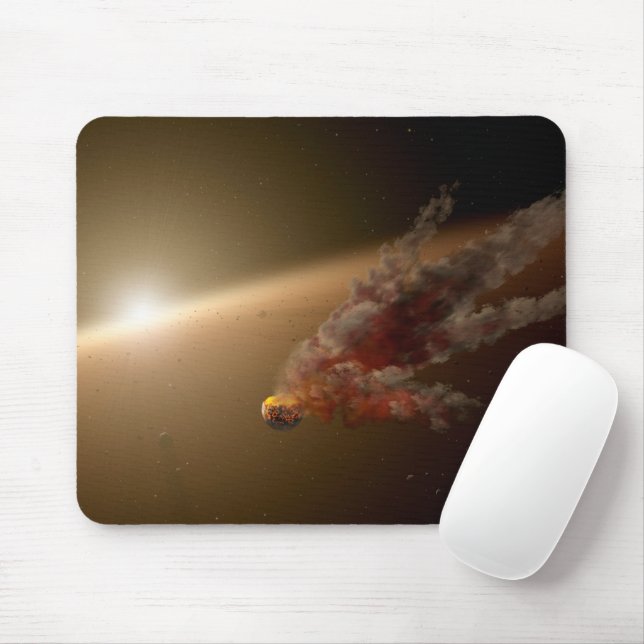A Huge Eruption Around Star Ngc 2547-Id8. Mouse Pad (With Mouse)