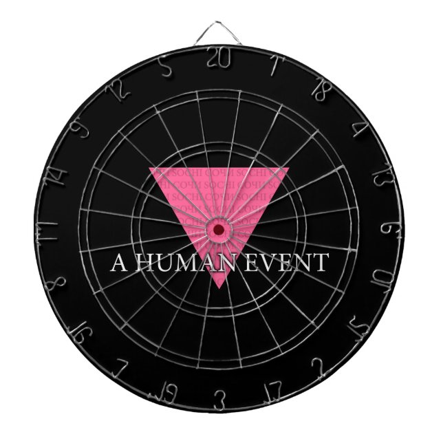 A Human Event Dartboard (Front)