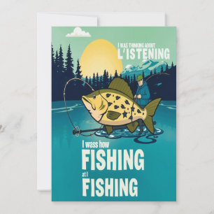 A Humorous Fishing Adventure Invitation