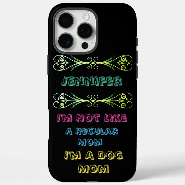 A humourous declaration of canine devotion Case-Mate iPhone case (Back)