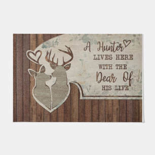A Hunter And The Dear Of His Life, New Home  Doormat
