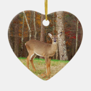 A Hunter's Dream Deer Ceramic Tree Decoration