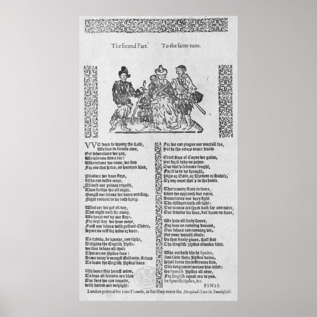 A hunting scene poster (Front)