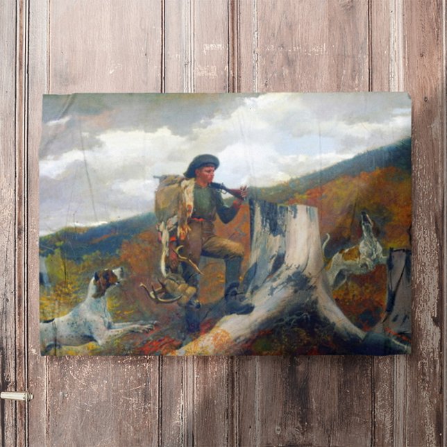 A Huntsman and Dogs Winslow Homer Circa 1891 Poster (Creator Uploaded)