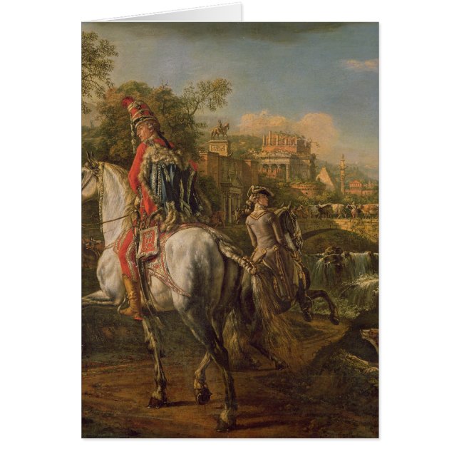 A Hussar on horseback, 1773 (Front)