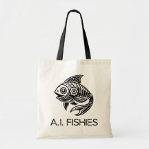 A.I. Fishies Tote Bag