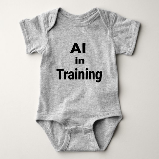 A.I. In Training Baby Bodysuit (Front)
